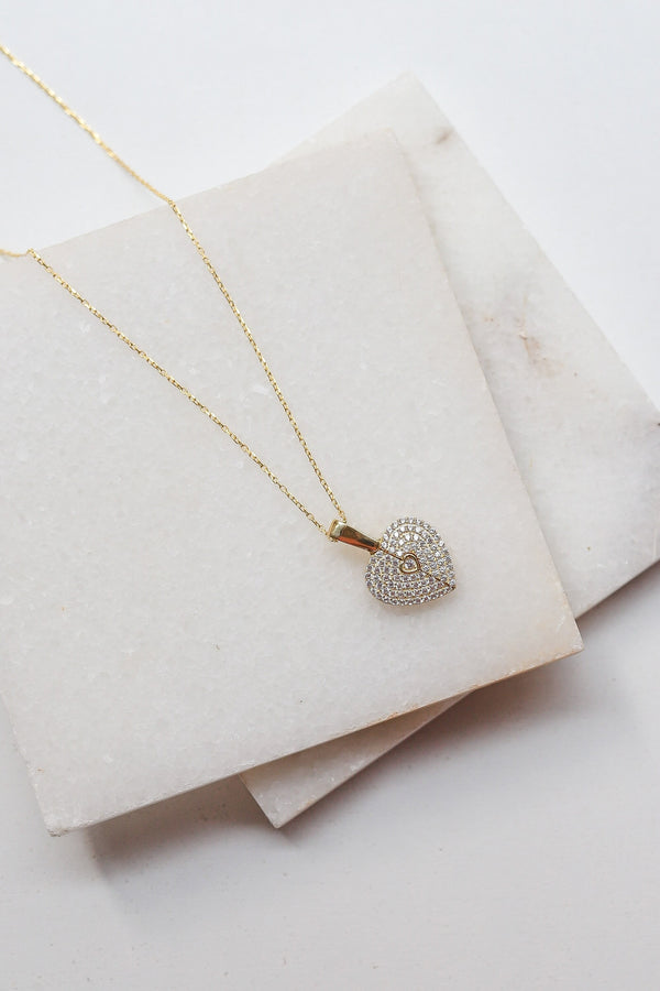 Colar "El amor se llevó mi corazón