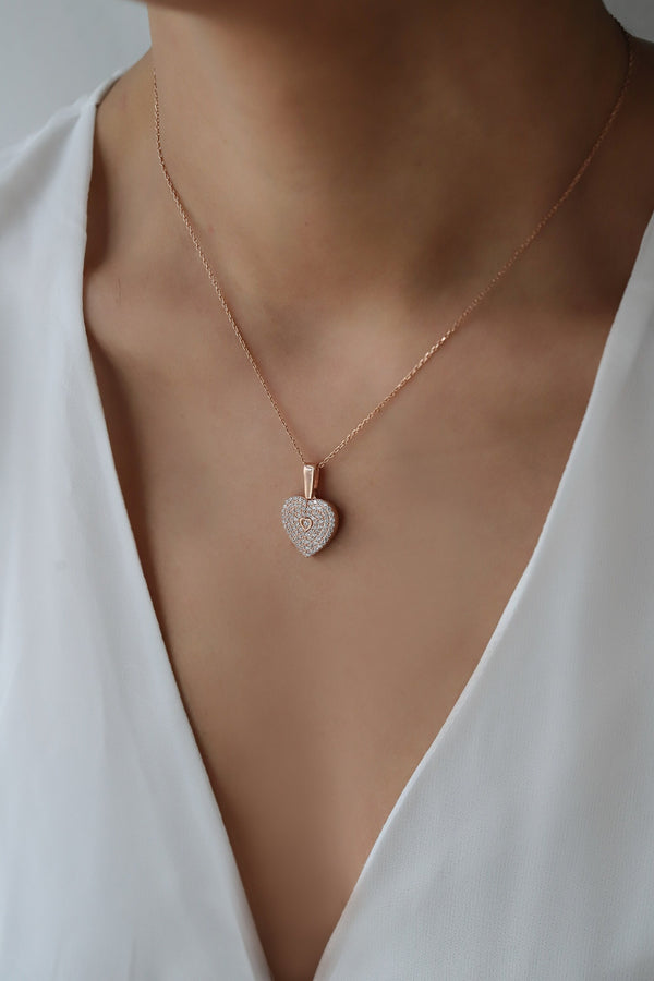 Colar "El amor se llevó mi corazón